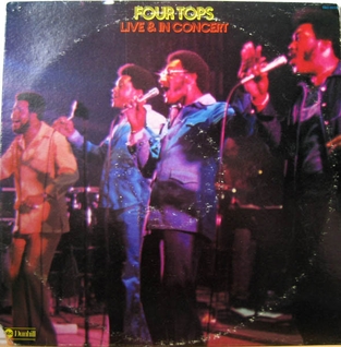 <i>Live & in Concert</i> 1974 live album by Four Tops