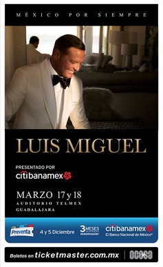 <span class="mw-page-title-main">México Por Siempre Tour</span> 2018–19 concert tour by Luis Miguel