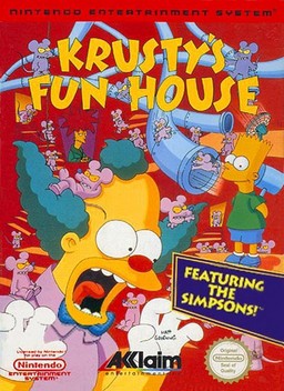 <i>Krustys Fun House</i> 1992 video game