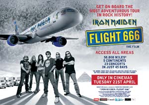 <i>Iron Maiden: Flight 666</i> 2009 concert documentary film