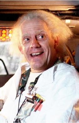 <span class="mw-page-title-main">Emmett Brown</span> Fictional character from the American sci-fi film trilogy Back to the Future