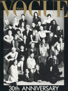 <i>Vogue Italia</i> Italian edition of Vogue magazine