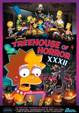 <span class="mw-page-title-main">Treehouse of Horror XXXII</span> 3rd episode of the 33rd season of The Simpsons