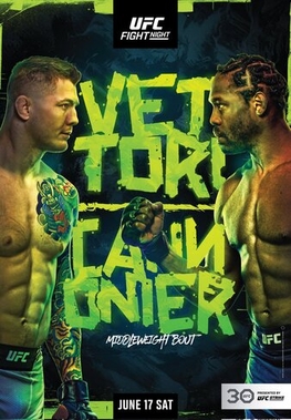 <span class="mw-page-title-main">UFC on ESPN: Vettori vs. Cannonier</span> Mixed martial arts event in 2023