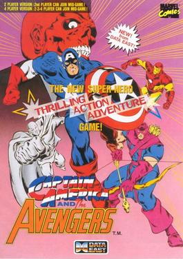 <i>Captain America and The Avengers</i> 1991 arcade game