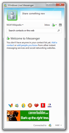 <span class="mw-page-title-main">Windows Live Messenger</span> Deprecated instant messaging client