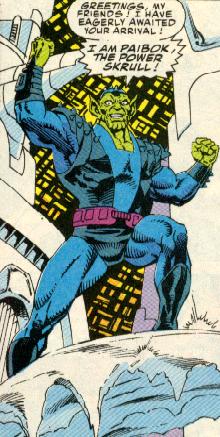 <span class="mw-page-title-main">Paibok</span> Marvel Comics fictional character