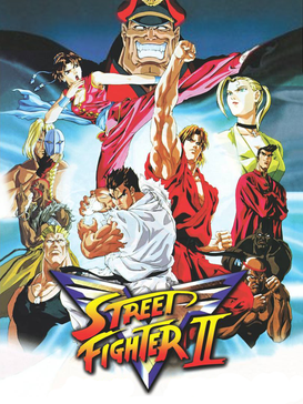 <i>Street Fighter II V</i> 1995 Japanese anime series