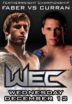 <span class="mw-page-title-main">WEC 31</span> WEC MMA event in 2007