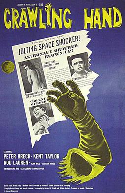 <i>The Crawling Hand</i> 1963 film by Herbert L. Strock