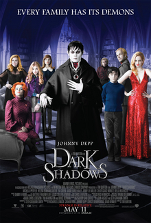 <i>Dark Shadows</i> (film) 2012 film by Tim Burton