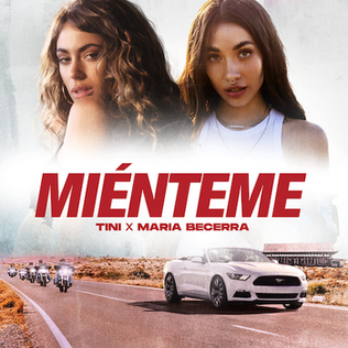 <span class="mw-page-title-main">Miénteme</span> 2021 single by Tini featuring María Becerra