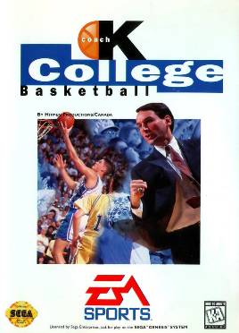 <i>Coach K College Basketball</i> 1995 video game