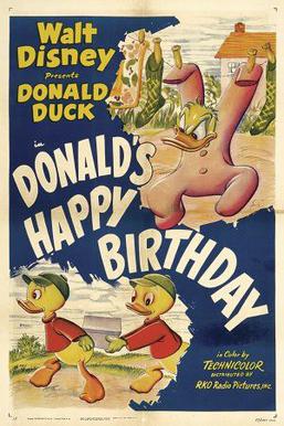 <i>Donalds Happy Birthday</i> 1949 Donald Duck cartoon