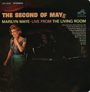 <i>The Second of Maye</i> 1966 live album by Marilyn Maye