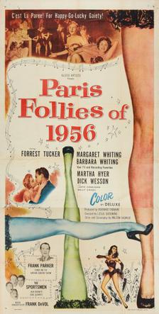 <i>Paris Follies of 1956</i> 1955 film by Leslie Goodwins