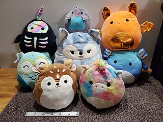 <span class="mw-page-title-main">Squishmallows</span> Brand of stuffed toys