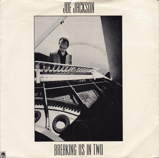 <span class="mw-page-title-main">Breaking Us in Two</span> 1982 single by Joe Jackson