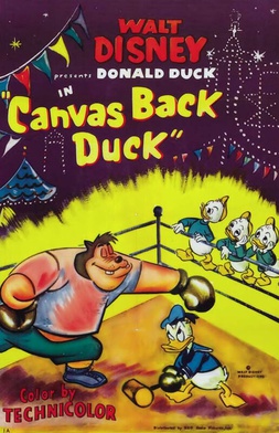 <i>Canvas Back Duck</i> 1953 Donald Duck cartoon