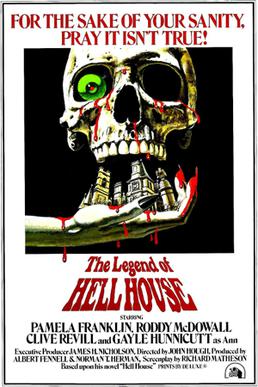 <i>The Legend of Hell House</i> 1973 British supernatural horror film by John Hough