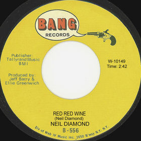 <span class="mw-page-title-main">Red Red Wine</span> 1967 single by Neil Diamond