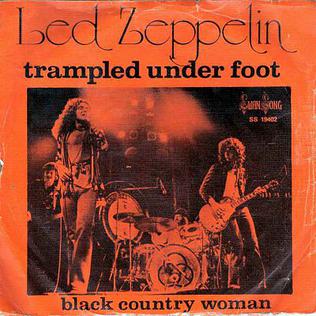 <span class="mw-page-title-main">Trampled Under Foot</span> 1975 single by Led Zeppelin