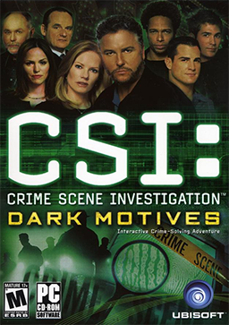 <i>CSI: Dark Motives</i> 2004 video game