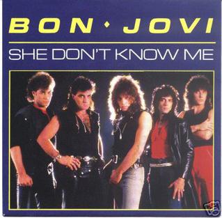 <span class="mw-page-title-main">She Don't Know Me</span> Song by Bon Jovi