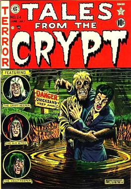 <span class="mw-page-title-main">Horror comics</span> Horror comics book