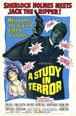 <i>A Study in Terror</i> 1965 British film by James Hill