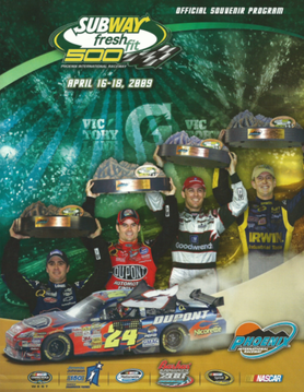 <span class="mw-page-title-main">2009 Subway Fresh Fit 500</span> Car race