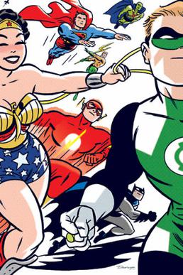 <i>DC: The New Frontier</i> Comic book limited series by Darwyn Cooke