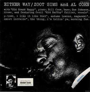 <i>Either Way</i> (album) 1961 studio album by Zoot Sims and Al Cohn