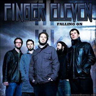 <span class="mw-page-title-main">Falling On</span> 2007 single by Finger Eleven