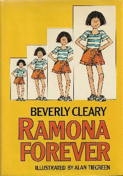 <i>Ramona Forever</i> 1984 childrens novel by Beverly Cleary