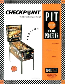 <i>Checkpoint</i> (pinball) 1991 pinball machine