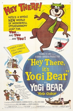 <i>Hey There, Its Yogi Bear!</i> 1964 American animated film by Joseph Barbera, William Hanna