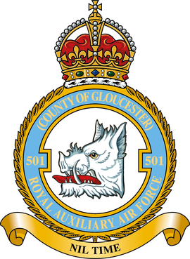 <span class="mw-page-title-main">No. 501 Squadron RAuxAF</span> Military unit