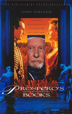 <i>Prosperos Books</i> 1991 British film by Peter Greenaway