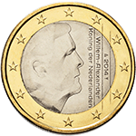 1 euro coin Netherlands series2.gif