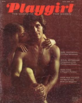 <i>Playgirl</i> American womens magazine