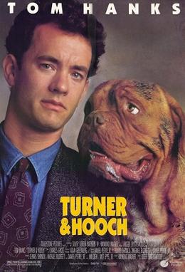 <i>Turner & Hooch</i> 1989 buddy cop film by Roger Spottiswoode