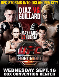 <span class="mw-page-title-main">UFC Fight Night: Diaz vs. Guillard</span> UFC mixed martial arts event in 2009