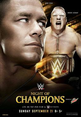 <span class="mw-page-title-main">Night of Champions (2014)</span> WWE pay-per-view and livestreaming event