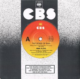 <span class="mw-page-title-main">The Dogs of War (song)</span> 1987 promotional single by Pink Floyd