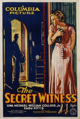 <i>The Secret Witness</i> 1931 film