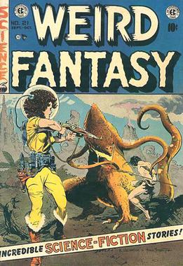 <i>Weird Fantasy</i> Dark fantasy and science fiction anthology comic