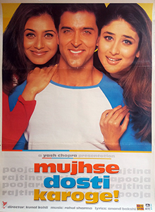 <i>Mujhse Dosti Karoge!</i> 2002 film by Kunal Kohli