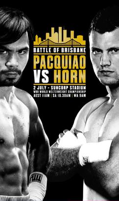 <span class="mw-page-title-main">Manny Pacquiao vs. Jeff Horn</span> 2017 boxing match