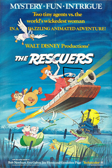 <i>The Rescuers</i> 1977 American animated film produced by Walt Disney Productions